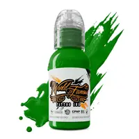 Тату краска OLEG Light Green World Famous (30 мл)