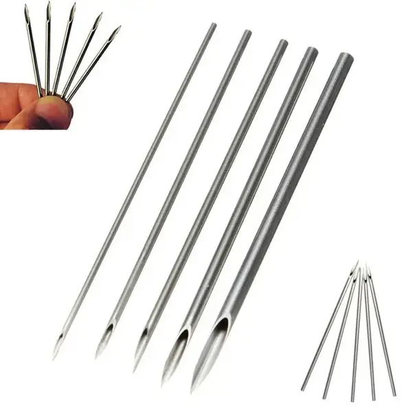 Иглы для пирсинга без Катетера 16G - 1 игла купить недорого в Украине, фото 30171