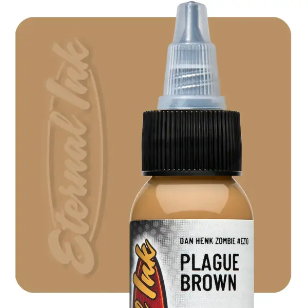 Тату фарба Plague Brown Eternal (30 мл.) 1588