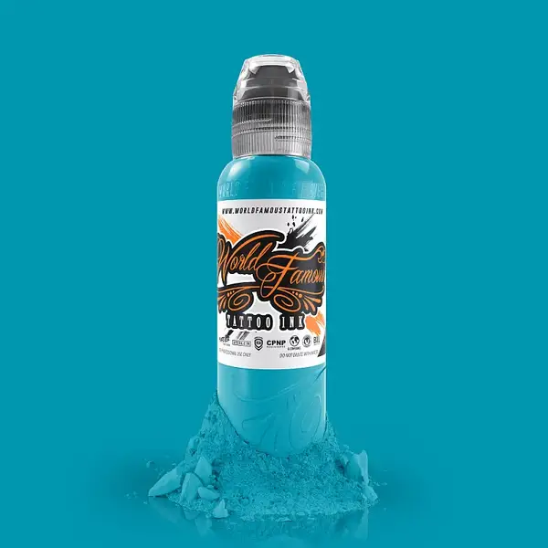 Тату краска Algarve Aqua World Famous (15 мл) купить недорого в Украине, фото 6588