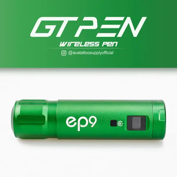 Беспроводная модульная тату машинка EP9 AVA Rotary Green купить недорого в Украине, фото 39580