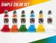 Набор красок World Famous Simple Color 6 Set (30 мл.) купить недорого в Украине, фото 8104