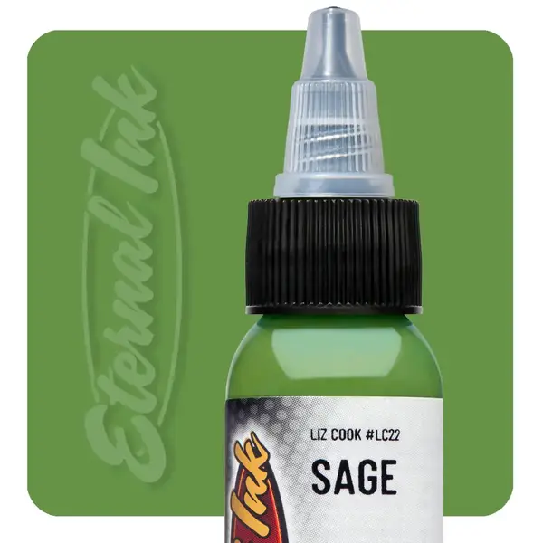 Упаковка Тату краска Sage Eternal - 30 ml купить недорого в Украине, фото 12090