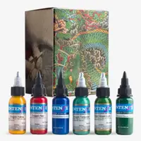 Набор красок Dragon Color Tattoo Ink Set Intenze (30 мл) купить