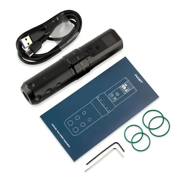 Беспроводная тату машинка Mast Fold 2 Pro Adjustable Stroke 2.4-4.2mm купить недорого в Украине, фото 37169