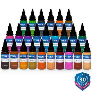 Набір фарб 25 Colors by Intenze (15 мл.)