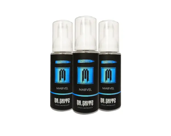 Антибактеріальна пінка охолоджуюча Marvel Tattoo Soap Dr.Gritz (80 ml) 969