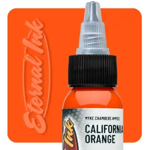 Тату краска California Orange Eternal (15 мл.) Тату краска California Orange Eternal (15 мл.) купить