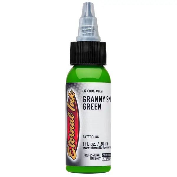 Тату фарба Granny Smith Green Eternal Liz Cook Series (15 мл.) 10019