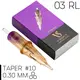 3 Round Liner EZ VSelect PMU ( 0.30 ) Контурні картриджі (20 Картриджей (Упаковка)) 354