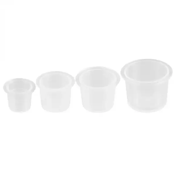 Ковпачки під фарбу 9мм. прозорі (50 шт) 33490