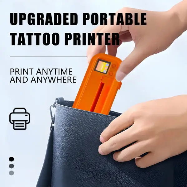 Беспроводной термо татуальный принтер Hummingbird Orange купить недорого в Украине, фото 40566