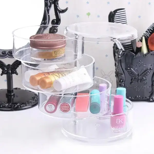 Органайзер косметический для хранения круглый купить недорого в Украине, фото 25230