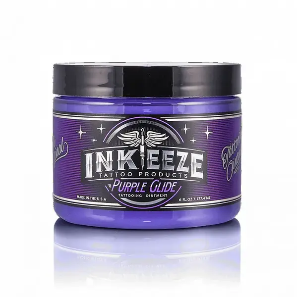 Крем-вазелин Purple Glide Tattoo Ointment Ink-EEZE 180ml (180 мл.) купить недорого в Украине, фото 14726
