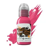 Уцінка Тату фарба Bali Pink World Famous (30 мл.) 12/25