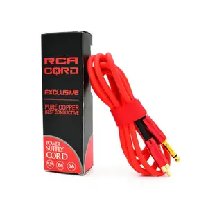 Кліп корд RCA Premium AVA FAT Red Кліп корд RCA Premium AVA FAT Red