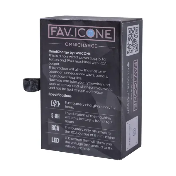 Бездротовий блок живлення FAVICON Black 21035