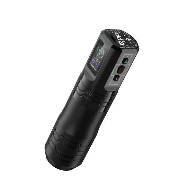 Бездротова тату машинка EZ P3PRO TURBO 2.0 Black з двума акумуляторами 48711