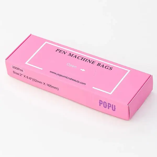 Барьерная защита на машинку типа PEN от POPU EZ Pink 200шт. купить недорого в Украине, фото 30542