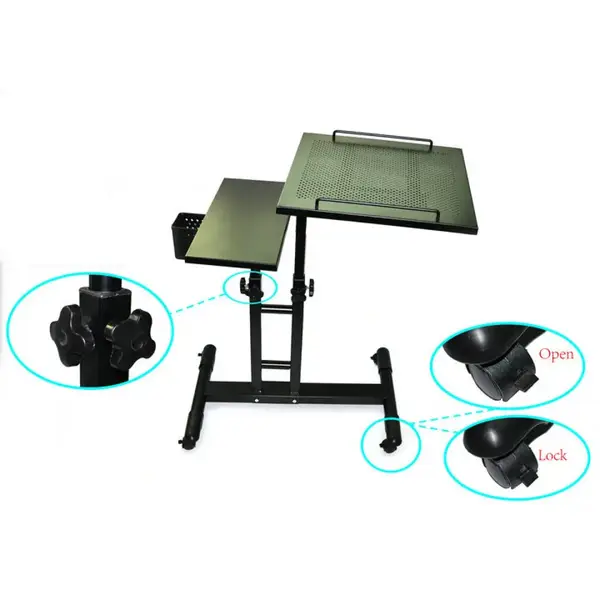 Портативный татуальный стол черный Move Work Table купить недорого в Украине, фото 26206