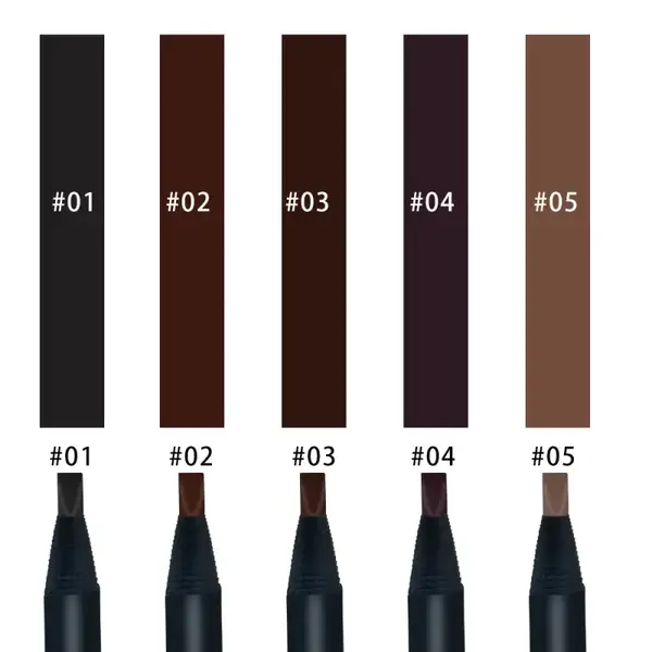 Перманентный карандаш водостойкий Teayason Deep Coffe 03 коричневый купить недорого в Украине, фото 24280