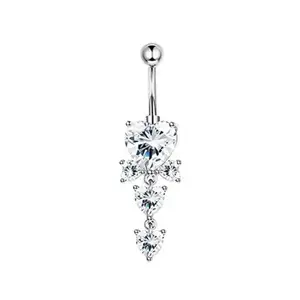 Серьга Belly Button Silver SSP1637-5 (пупок) купить