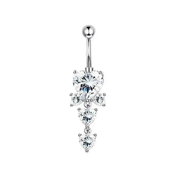 Серьга Belly Button Silver SSP1637-5 (пупок) купить недорого в Украине, фото 19671