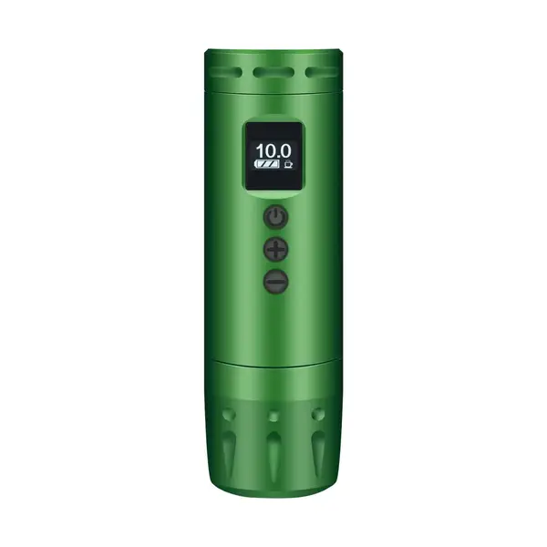 Беспроводная модульная тату машинка UNI A AVA Rotary Green купить недорого в Украине, фото 22007