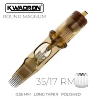 17 Round Magnum KWADRON ( 0.35 ) Для теней и окраски картриджи (20 Картриджей (Упаковка)) купить