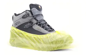 Бахилы из полиэтилена желтые – 50 пар (Упаковка) купить