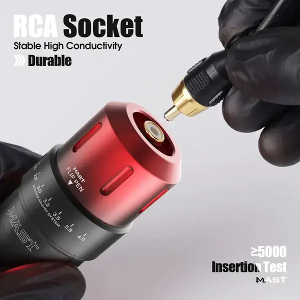 Модульна тату машинка Mast Flip Red 29994