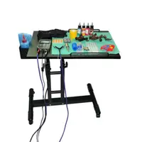 Портативний тату стіл чорний Pro Ink Dual Workstation