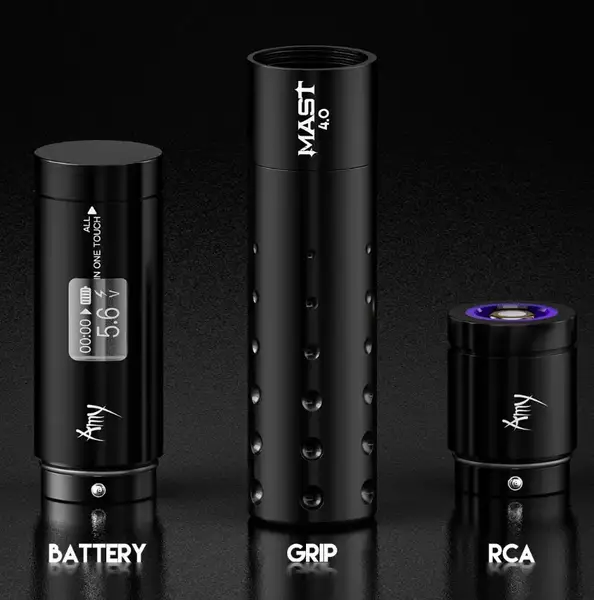 Бездротова тату машинка Mast Tour Amy Black 29920