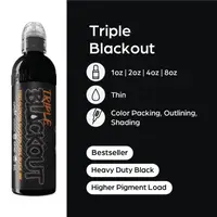 Тату краска Triple Blackout World Famous – 30 мл