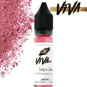 Уцінка Пігмент Viva Lips 2 для перманентного макіяжу 12/23 6 ml