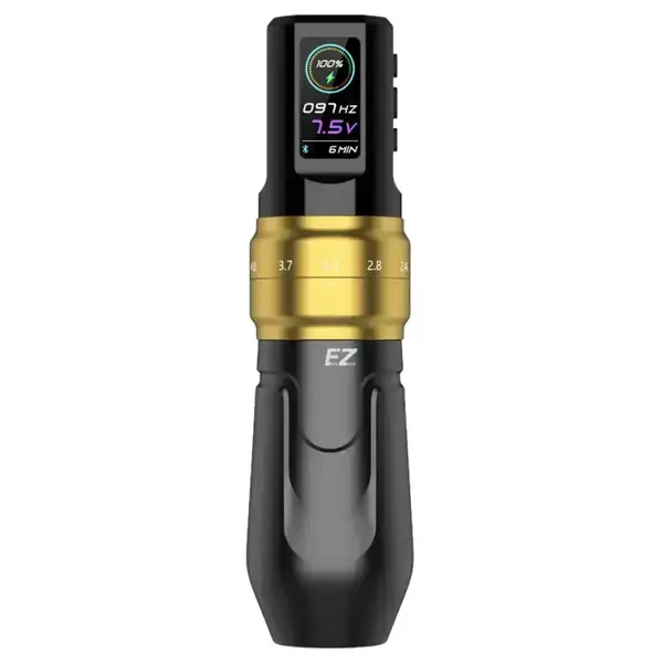 Бездротова тату машинка EZ P3 Pro Wireless Matte Gold 22687