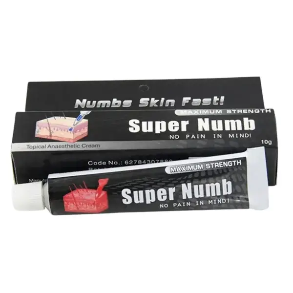 Охлаждающий тату крем Super Deep Numb Fast 10G Black купить недорого в Украине, фото 38576