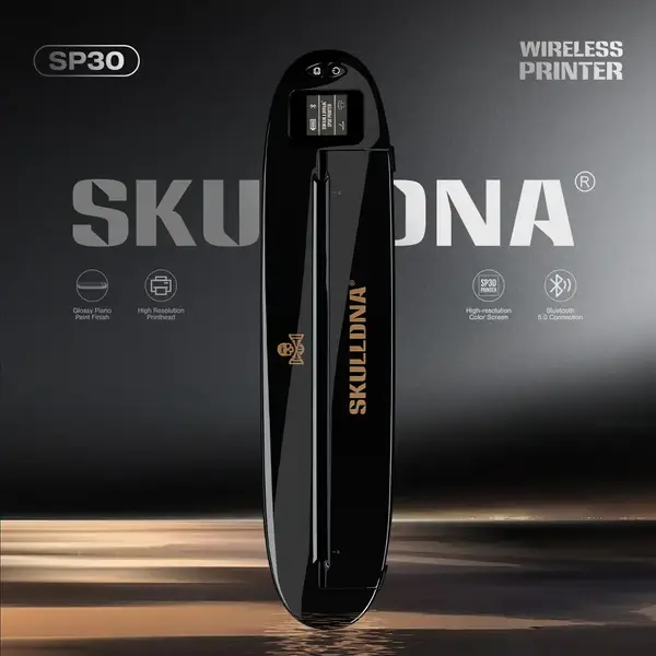 Бездротовий термо тату принтер AVA Skulldna Wireless Stencil Printer 40625