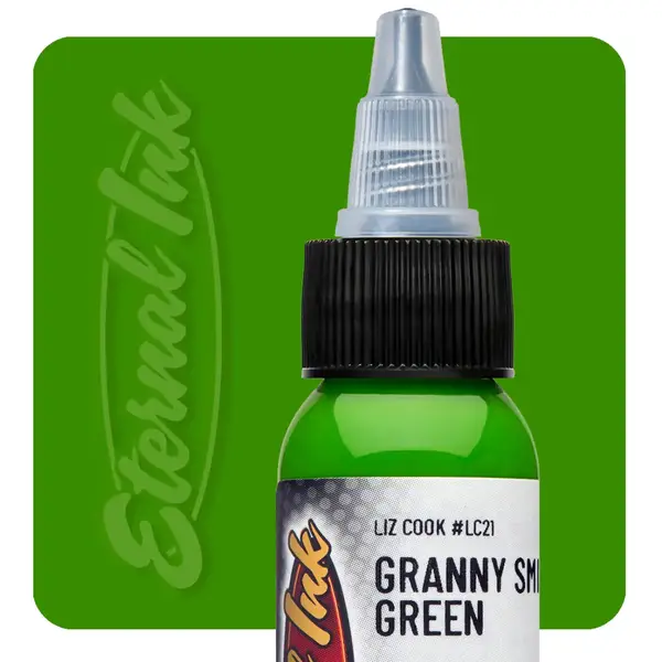 Тату фарба Granny Smith Green Eternal Liz Cook Series (15 мл.) 1828