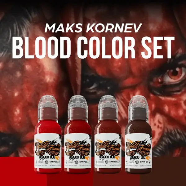 Набір фарб Maks Kornev's Blood Set (30 мл.) 5490