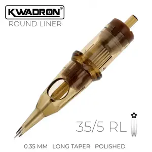 5 Round Liner KWADRON (0.35) Контурные картриджи (1 шт.) купить