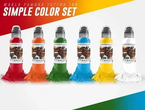 Набір фарб World Famous Simple Color 6 Set (15 мл.)