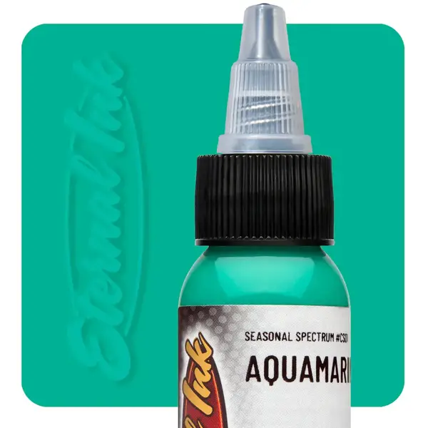 Уцінка тату фарба Aquamarine Eternal (30 мл.) 08/25 39076