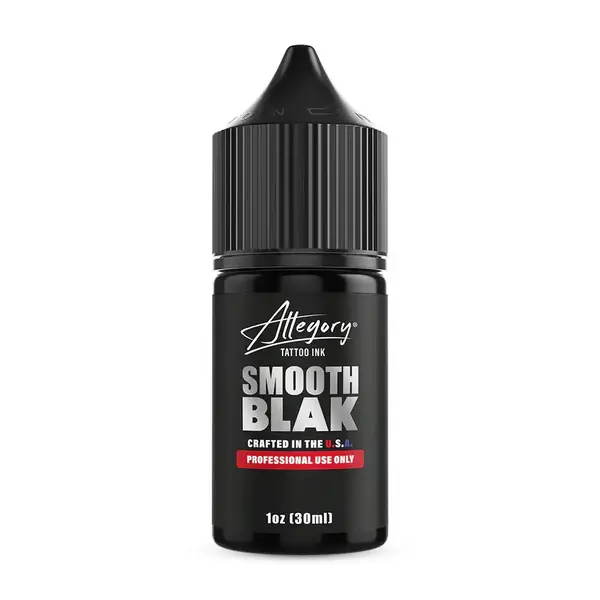 Тату фарба універсальна чорна Smooth Black Allegory Crafted USA 30мл 22582