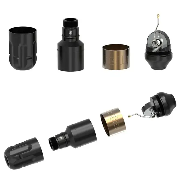 Бездротова тату машинка Ambition Warrior Silver 16691