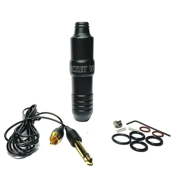 Модульная татуировка машинка Rocket V3 Black купить недорого в Украине, фото 17248