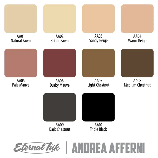 Набір фарб Andrea Afferni Signature Series 10 Colors Eternal (30 мл.) 32192