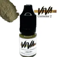 Уцінка Пігмент Viva corrector 2 олива для перманентного макіяжу