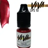 Пігмент Viva Lips 10 для перманентного макіяжу (6 мл.) Пігмент Viva Lips 10 для перманентного макіяжу (6 мл.)