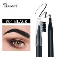 Перманентний олівець водостійкий Teayason Black 01 чорний